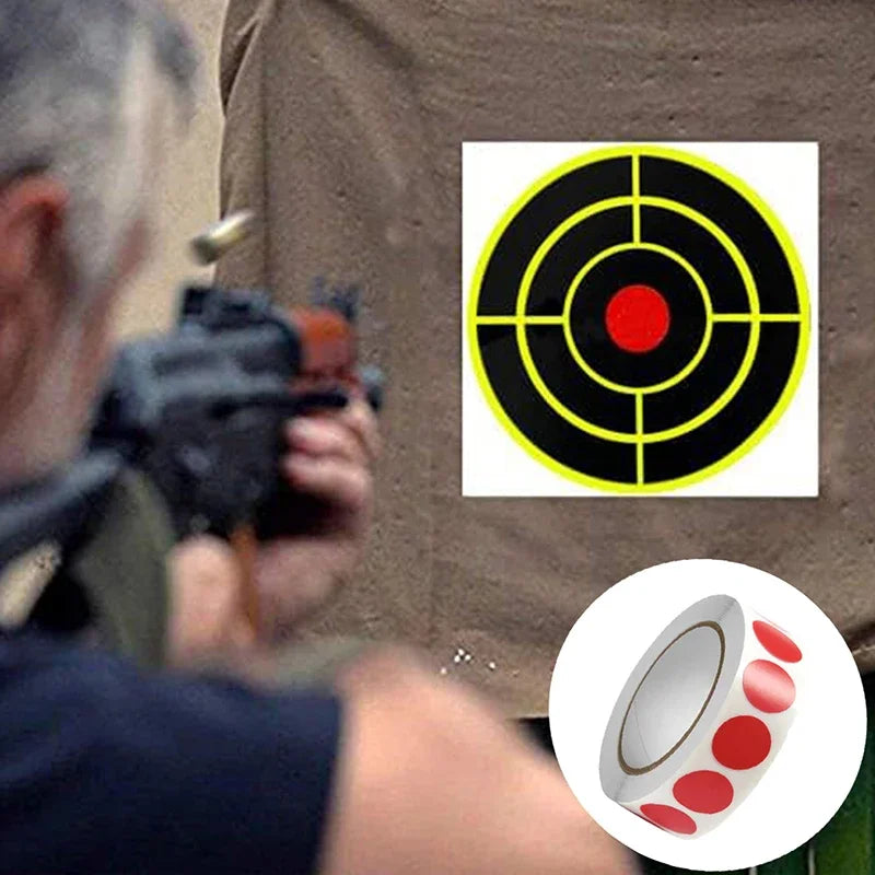 1000-Pack 19mm Color Dot Labels – Archery Target Stickers