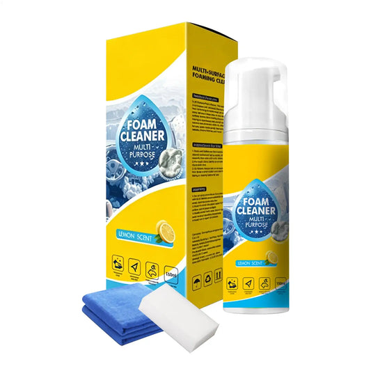 150ml Multi-Purpose Foam Cleaner Spray | Kitchen, Car & Home Multi-Surface Foam Cleaner Peaceful Pleasures Health and Wellness Default Title