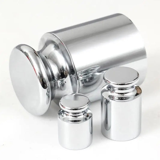 Chrome Calibration Weight Set 1g–50g | Precision Scale Weights Calibration Weight Set Peaceful Pleasures Health and Wellness