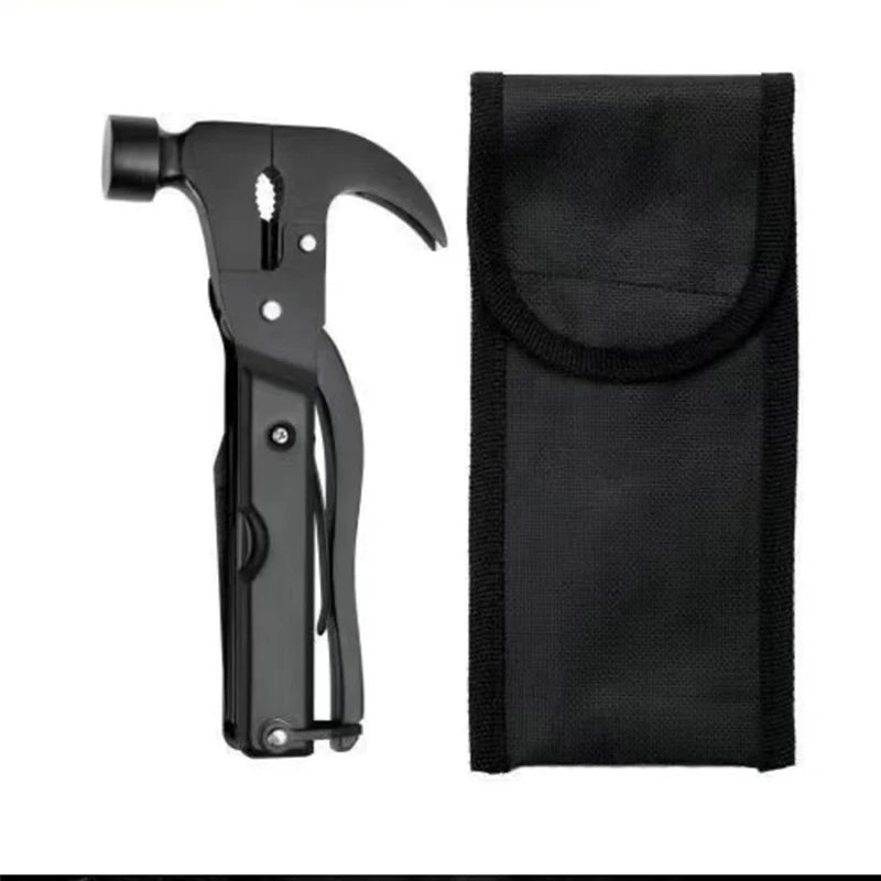 16-in-1 Folding Axe Hammer Multitool | Camping & Emergency