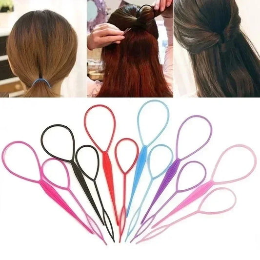 DIY Hair Braiding Kit – Twist Bun Clips & Styling Tools Hair Braiding Tool Set Peaceful Pleasures Health and Wellness