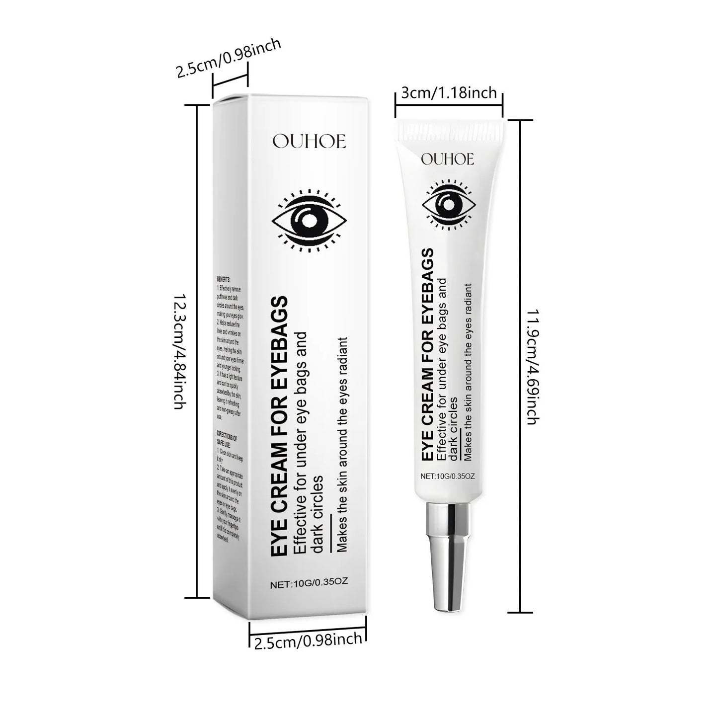 Ouhoe Eye Cream – Dark Circles, Puffiness & Anti-Wrinkle