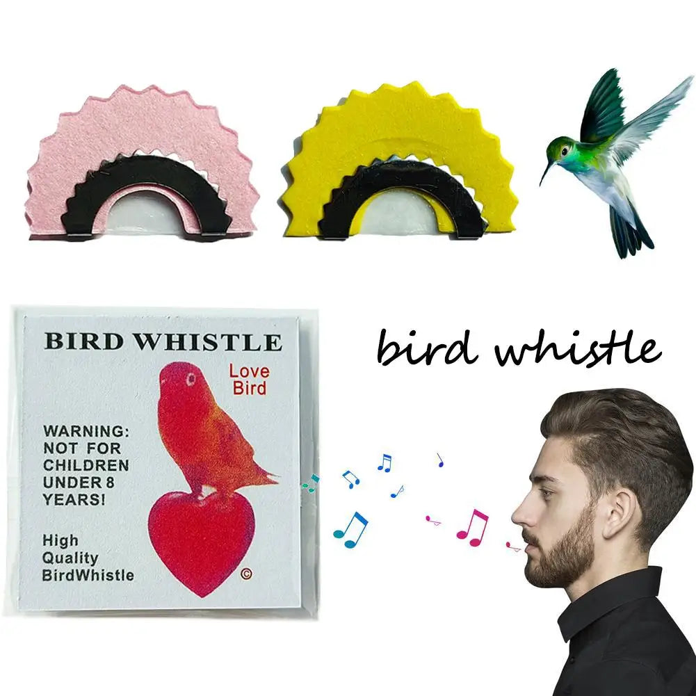 Magic Bird Whistle Tongue Warbler Noisemaker Trick Toy Gift Novelty Trick Toy Peaceful Pleasures Health and Wellness
