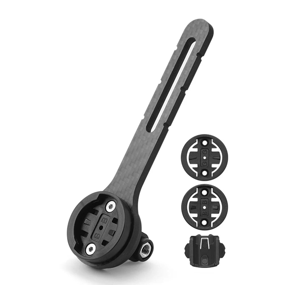 Carbon Fiber Bike Computer Mount – Garmin & Bryton Compatible Peaceful Pleasures Health and Wellness Short United States