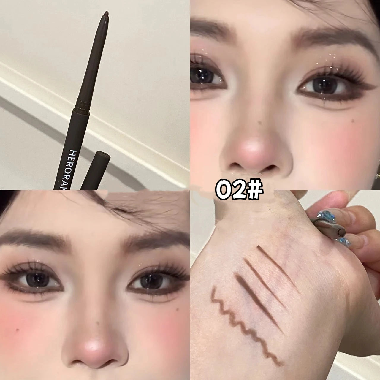 Ultra-Fine Waterproof Gel Eyeliner Pencil – Matte Long-Lasting