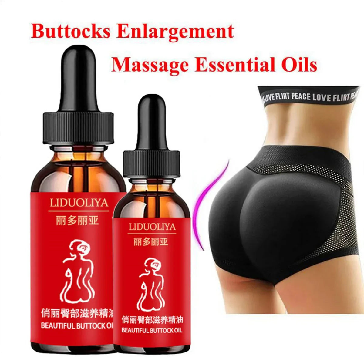 TRSTAY Butt Nourishing Body Oil – Firm, Hydrate & Smooth
