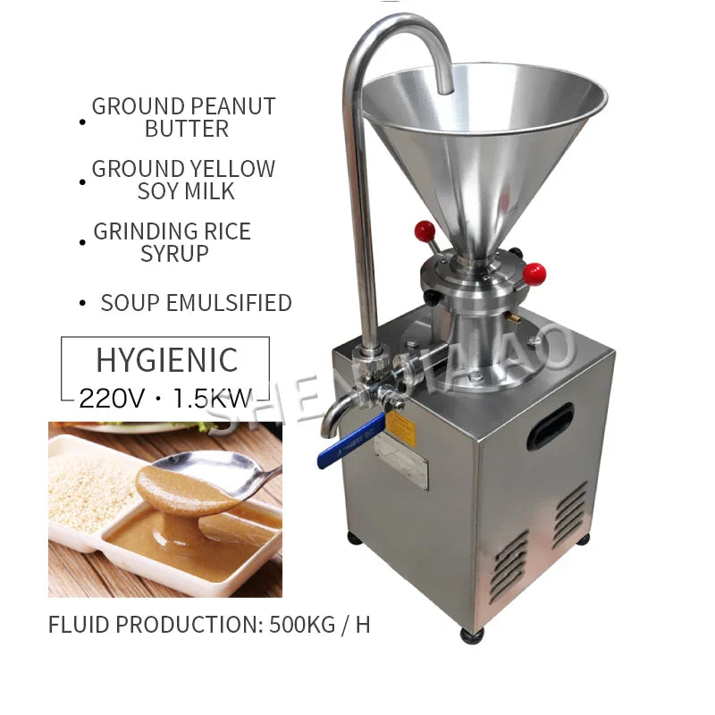 JMC-60 Vertical Colloid Mill 1.5KW Superfine Grinder 220V