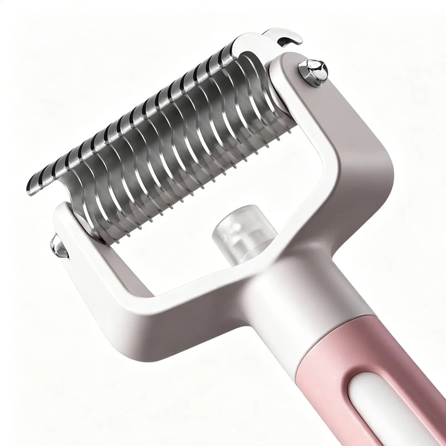 Pet Deshedding Brush – Dog & Cat Grooming Comb with Mist