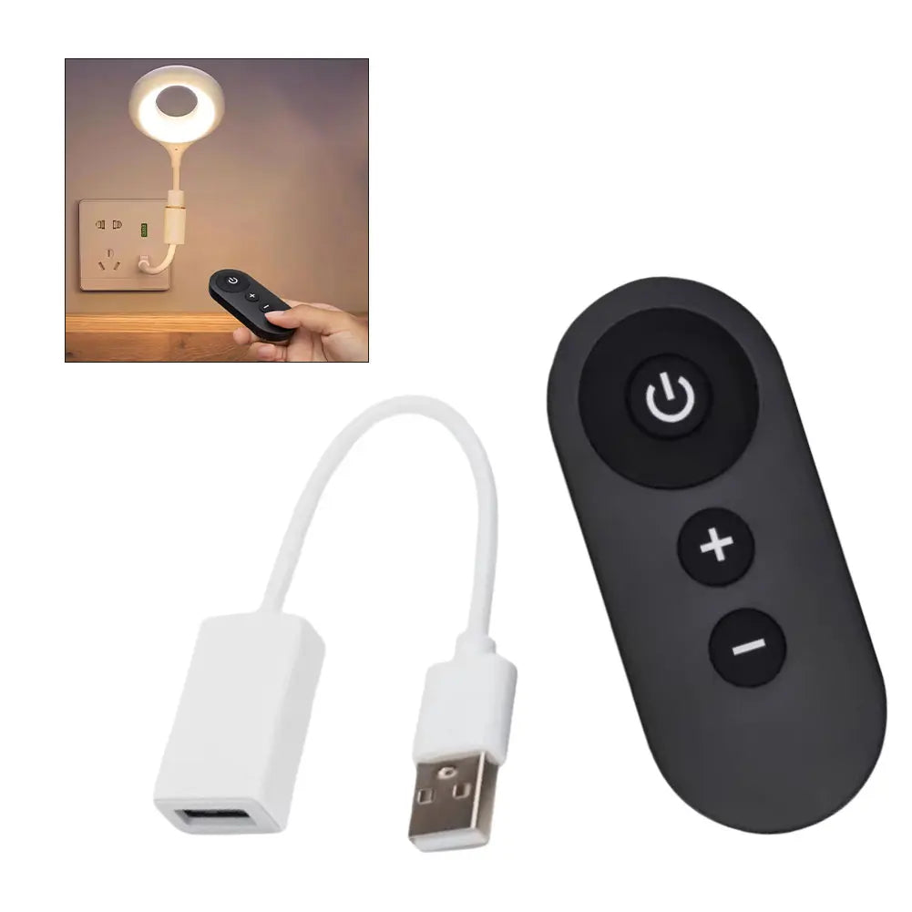 USB RF Remote Switch Wireless LED Strip Dimmer Fan Speeds Controller