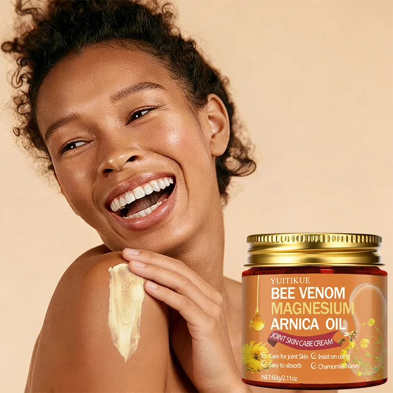 YUITIKUE Bee Venom Magnesium Arnica Joint Cream 60g Joint Body Cream Peaceful Pleasures Health and Wellness Default Title