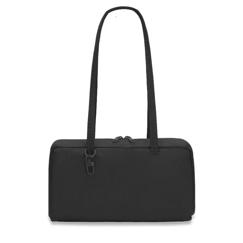 Minimalist Nylon Shoulder Tote Bag – Large Capacity for Women