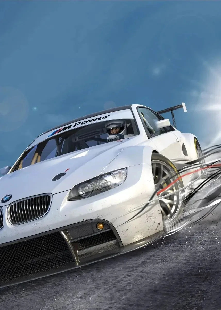 Vintage World Famous Racing Car Rally Need for Speed Art Posters Canvas Painting Wall Prints Pictures for Living Room Home De Peaceful Pleasures Health and Wellness 2 40x60cm