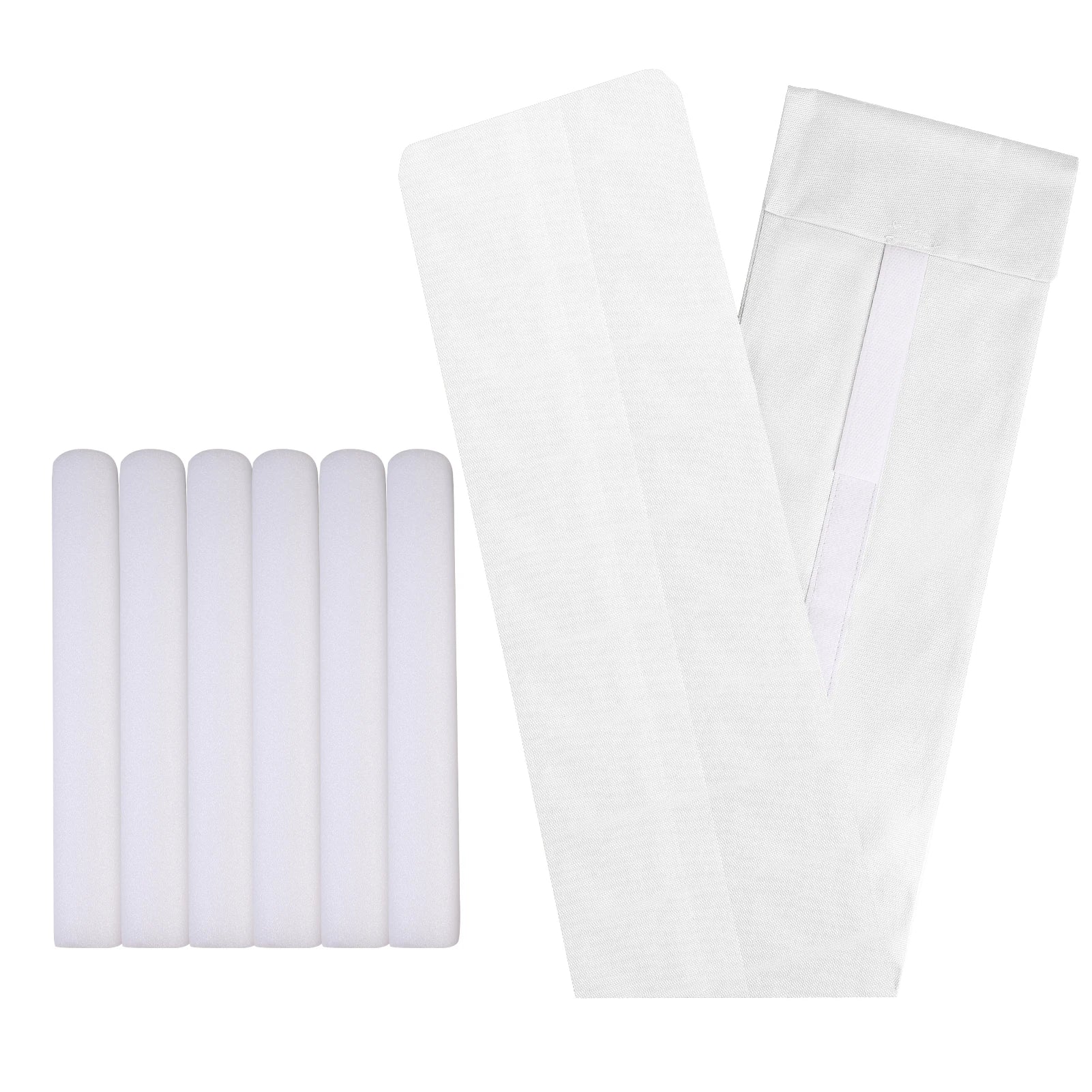 1x Windproof Seal Strip Draught Excluder Stopper for Door Bottom Guard Double Protector Adjustable Dustproof Blocker Gap Sealer Peaceful Pleasures Health and Wellness white 90CM 17CM