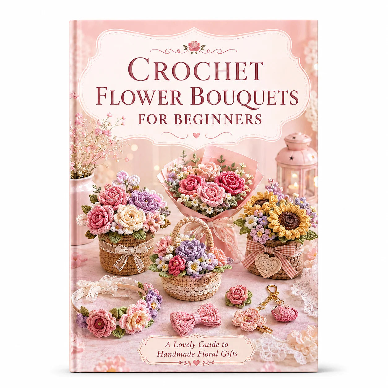 Everlasting Crochet Flower Patterns Book Complete Beginner-friendly