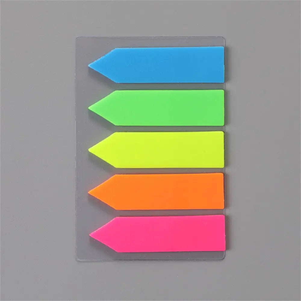 Supplies Memo Sticker Paper Memo Flags Bookmark Marker Sticker Fluorescent Memo Pad Candy Color Sticky Notes Colored Memo Pad Peaceful Pleasures Health and Wellness 02