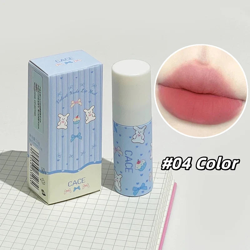 CACE Velvet Matte Liquid Lipstick | Waterproof Nude Lip Tint