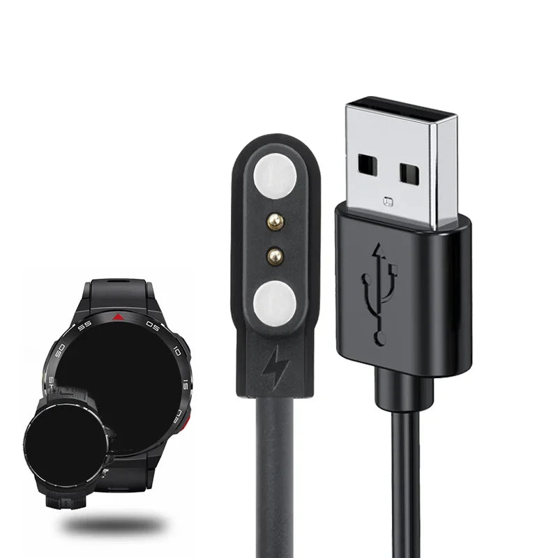 Charger Adapter USB Charging Cable For Mibro GS/GS Pro / A2 / T2 / T1/C3/C2/Lite 2 Smart Watch Power Charge Accessories Peaceful Pleasures Health and Wellness