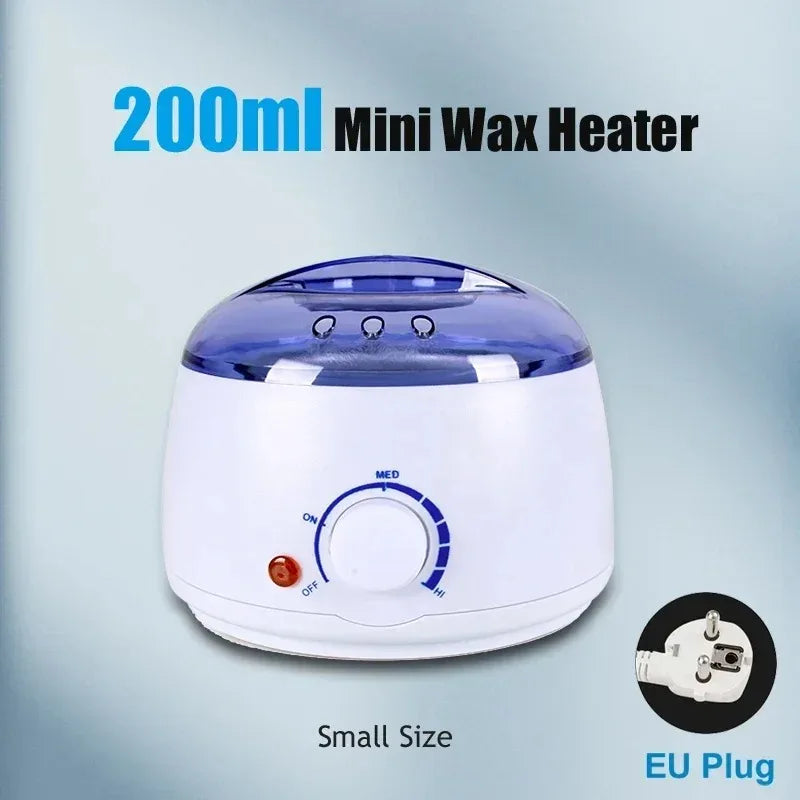 Wax Melting Pot Wax Heater for Hair Removal Waxing Warmer Dipping Pot Wax Melting Machine Depilation Paraffin Warmer Peaceful Pleasures Health and Wellness 035-W-EU-200ML