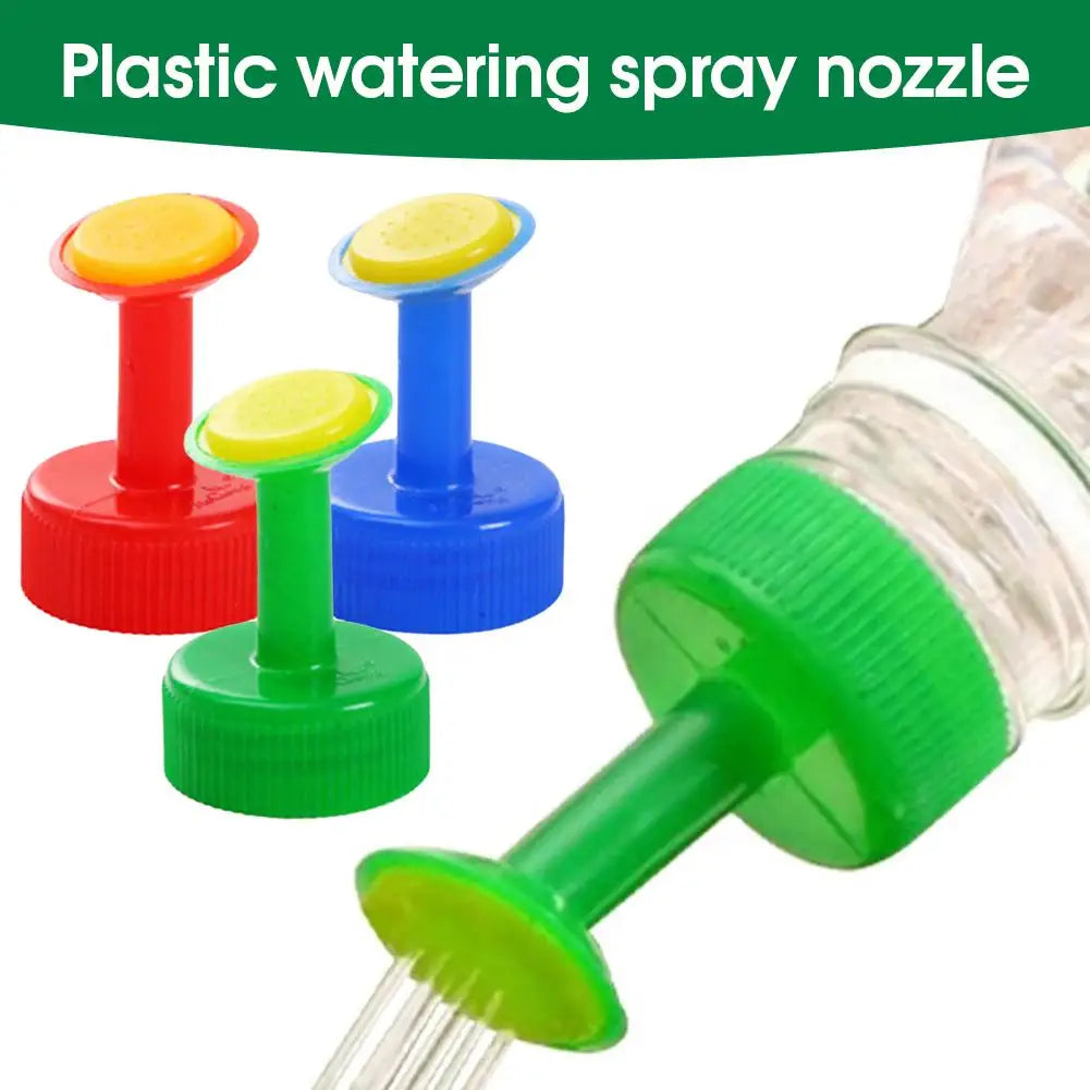 2pcs Garden Plant Watering Sprinkler Bottle Cap Nozzle DIY Mini Irrigation Head for national standard 28mm drinking bottles Peaceful Pleasures Health and Wellness