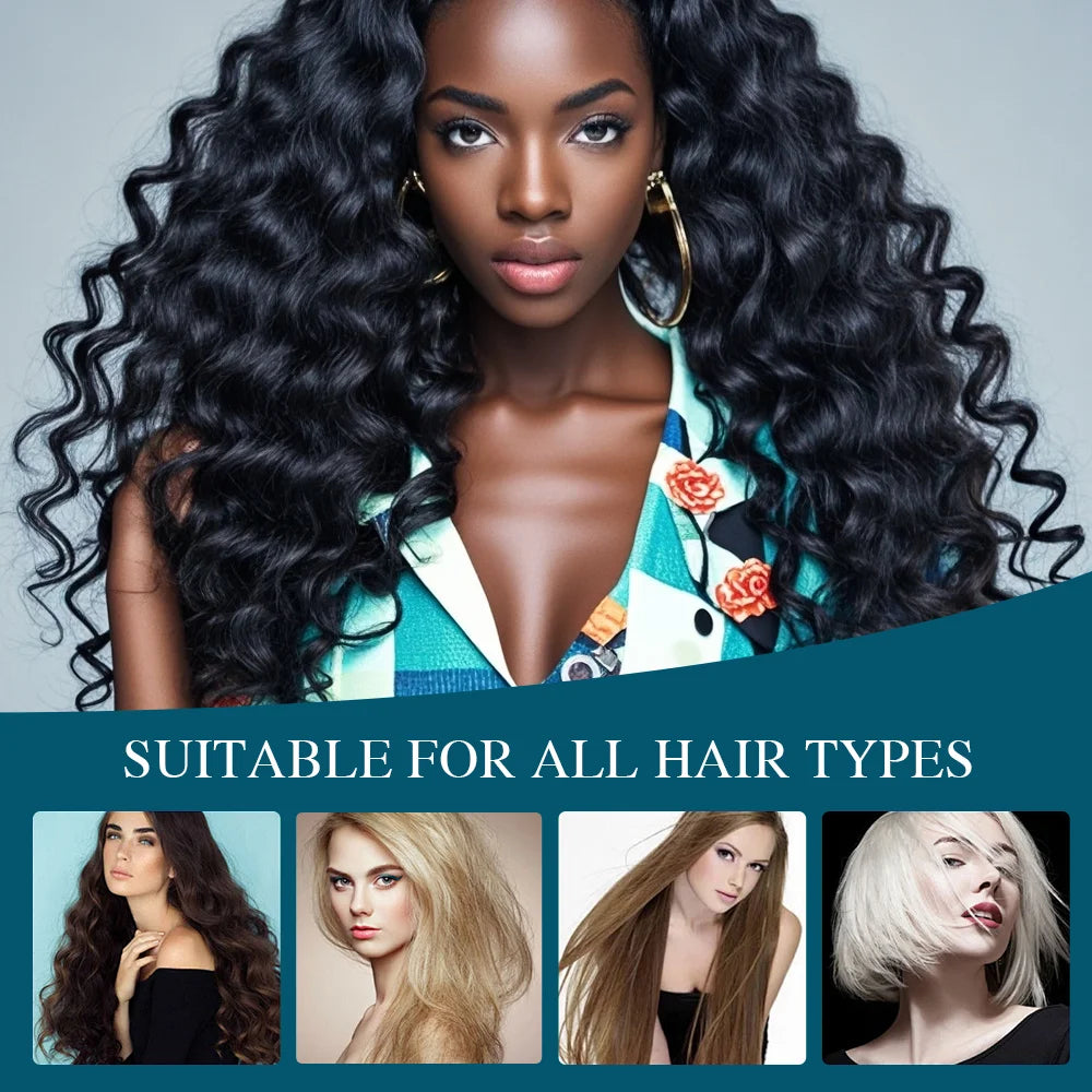 Biotin Collagen Hair Mask Repairs Dry Frizz Softens Hair Prevents Breakage Split Ends Nourishes White Horn Egg Scalp Care Peaceful Pleasures Health and Wellness
