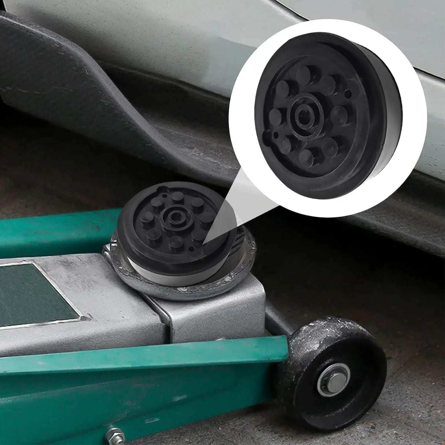 Anti-Slip Rubber Car Jack Pad for SUVs, Sedans & Pickups Car Jack Pad Peaceful Pleasures Health and Wellness