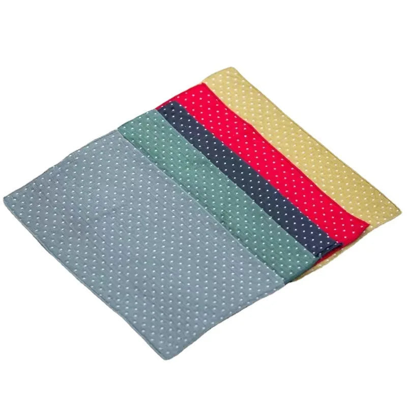 Japanese style cotton linen tea towel - starry sky design super absorbent thickened creative tea table cloth tea set accessories Peaceful Pleasures Health and Wellness