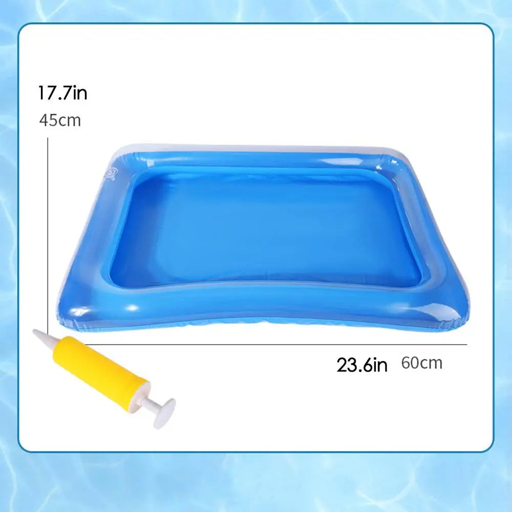 Inflatable Foot Wash Basin – Portable Pool & Beach Foot Bath
