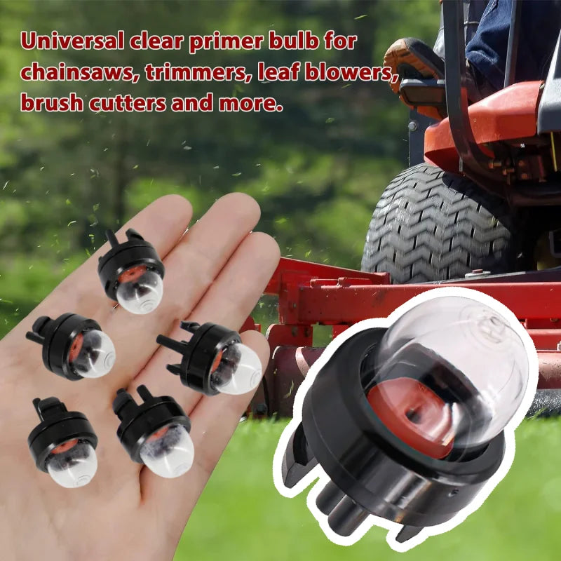 Snap-In Primer Bulb Fuel Pump for Chainsaw, Blower & Trimmer