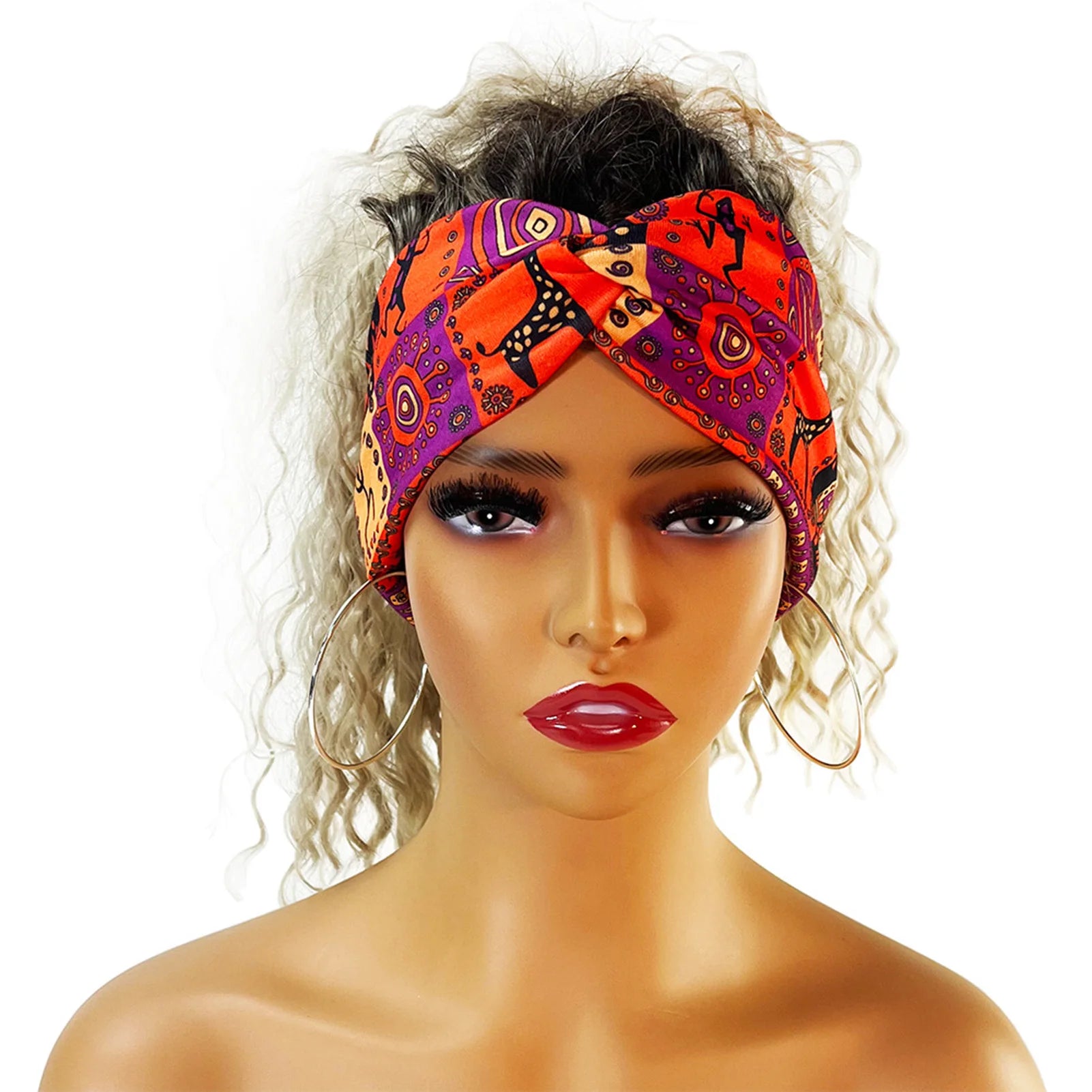 Women's Elastic Sports Headbands Running Fitness Headband Twisted Design Hairband for Workout Gym Yoga Hair Band Peaceful Pleasures Health and Wellness