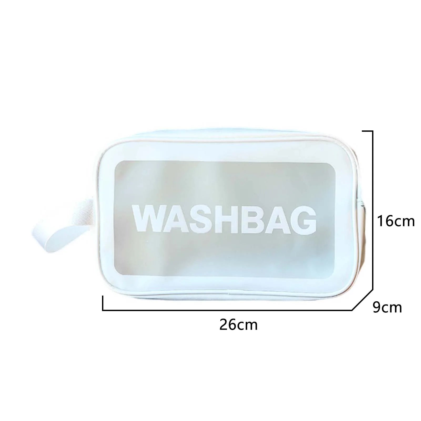 Women Men PU Toiletry Bag Portable Translucent Waterproof Makeup Cosmetic Bag Toiletry Organizer for Accessories Peaceful Pleasures Health and Wellness 3