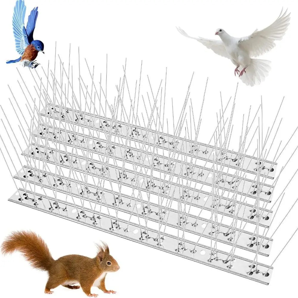 Stainless Steel Bird Spikes 25/33/50cm – Rust-Proof Deterrent