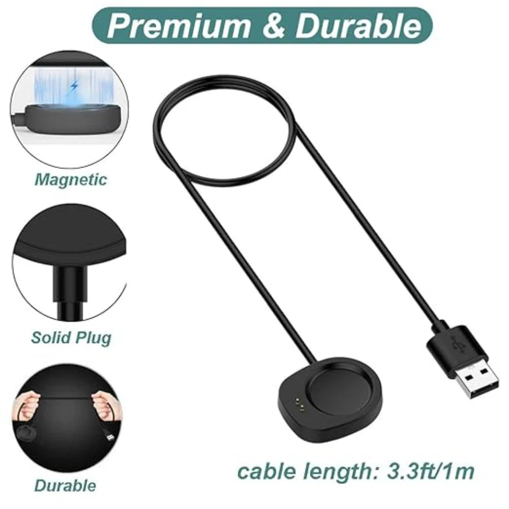 USB Charger Cable for Amazfit T-Rex 3 & Balance Smartwatch