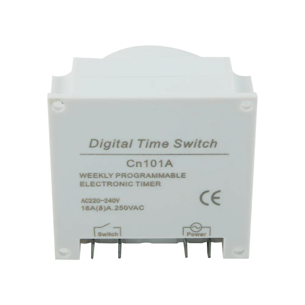 12V 16A Programmable Digital LCD Timer Switch – 16 On/Off
