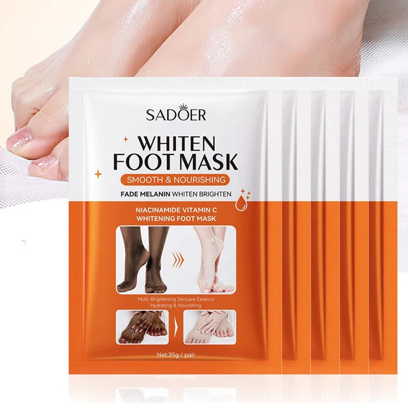 SADOER Niacinamide Foot Peel Mask – Callus Remover & Moisturizer