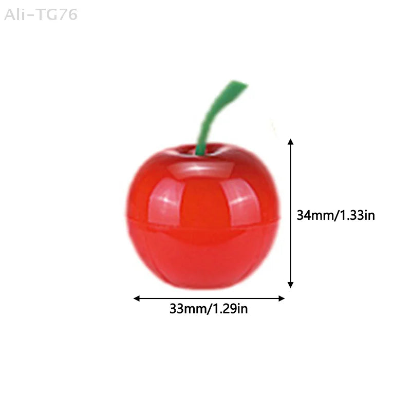 Cherry-Shaped Refillable Mini Cosmetic Jars 8g – 1 or 3 Pack