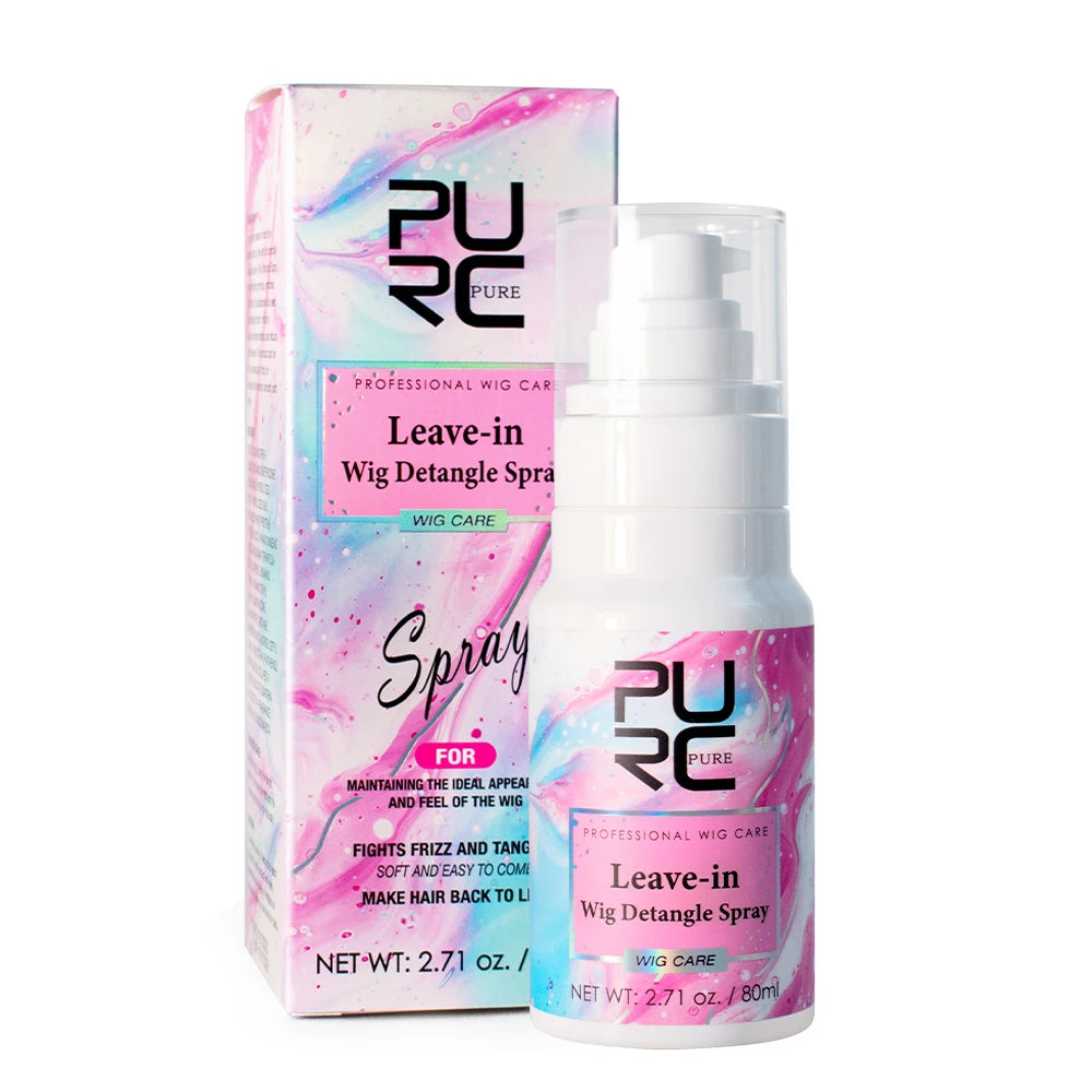 PURC Wig Shampoo And Conditioner Kit Coconut Oil Smoothing Shiny Hair Care Products for Wigs Women Peaceful Pleasures Health and Wellness Conditioner