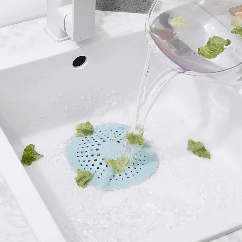 Silicone Hair Catcher Drain Strainer | Sink & Shower Filter