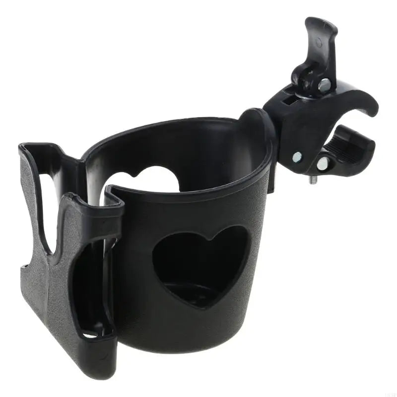 2-in-1 Stroller Cup & Phone Holder – Adjustable Pushchair Organizer