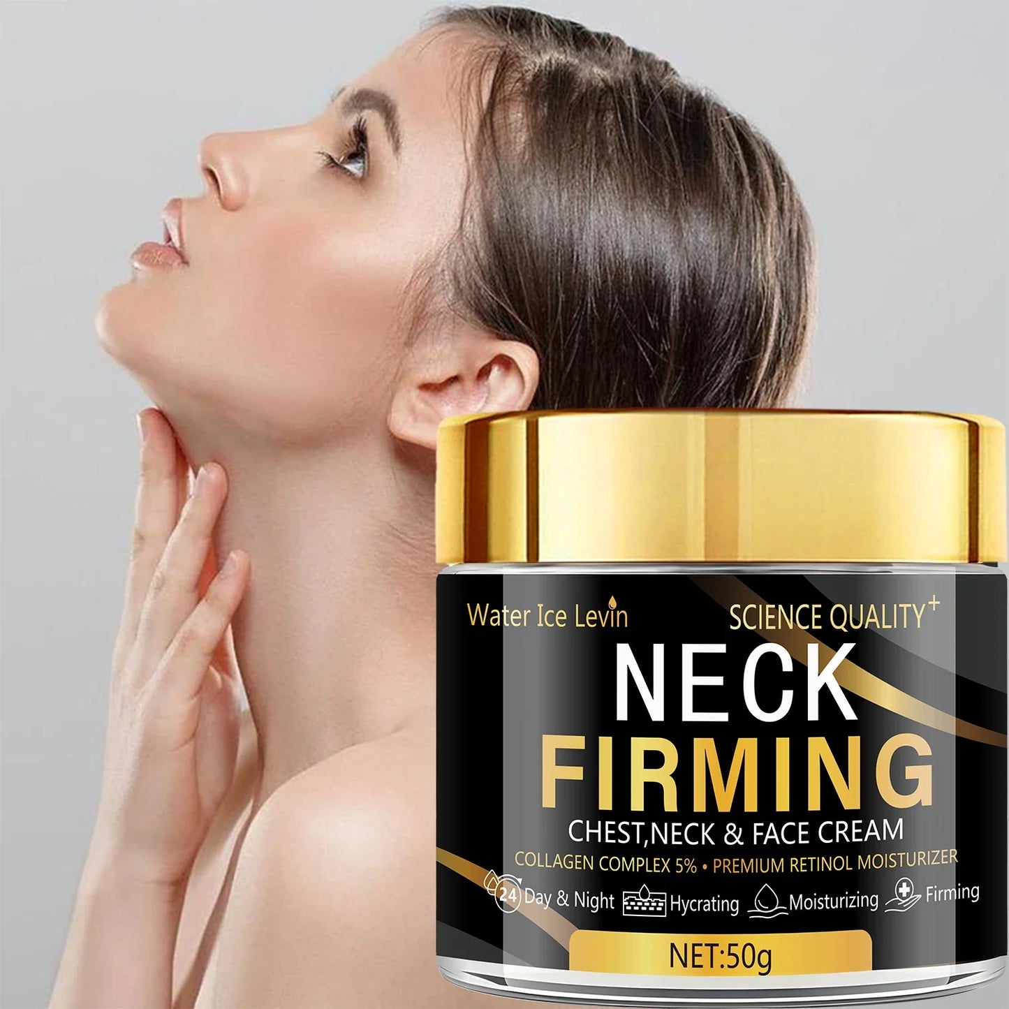 Water Ice Levin Collagen & Retinol Moisturizing Cream 50g