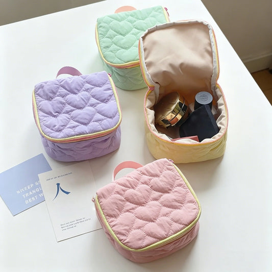 Portable Travel Cosmetic Bag | Breathable Makeup Organizer Travel Cosmetic Bag Peaceful Pleasures Health and Wellness