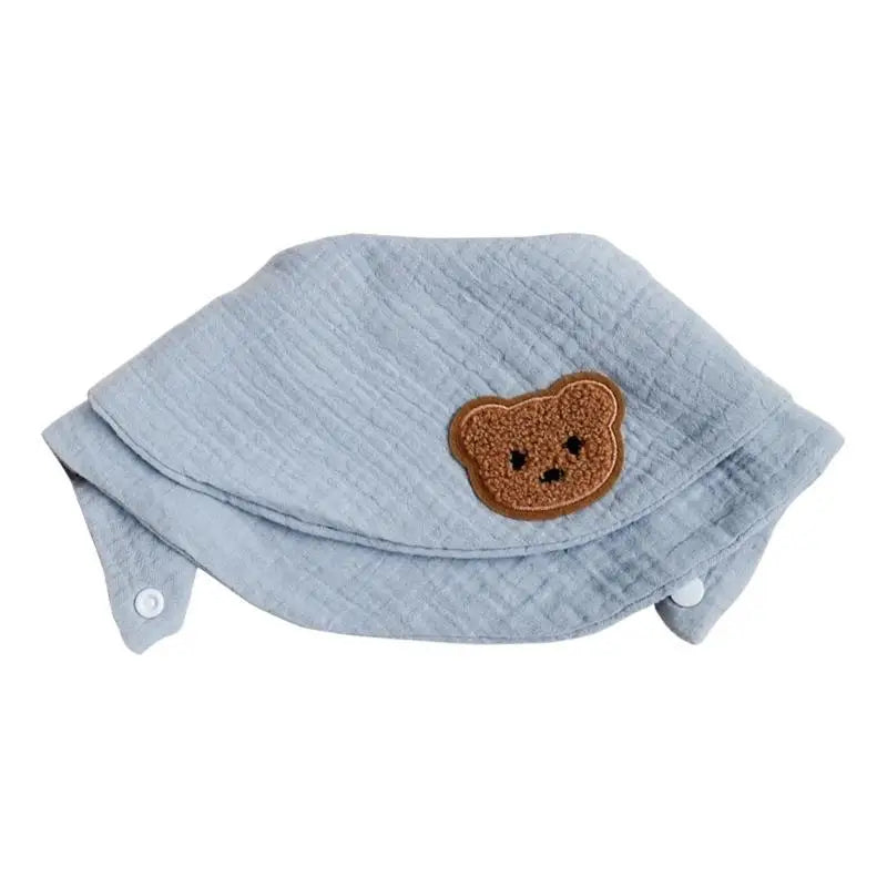 Baby Bandana Drool Bib | 2-Layer Soft Cotton for Newborns