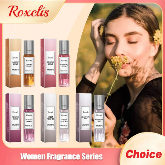 Roxelis Women's Floral Jasmine Roller Perfume 10ml EDT Women's Roller Perfume Oasis Select