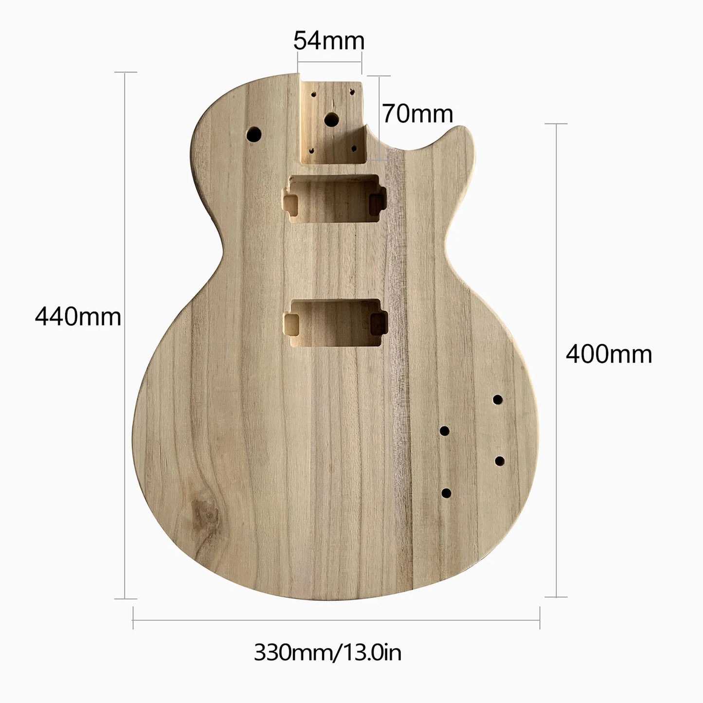 Body Maple Wood Blank Guitar Barrel Unfinished Electric PB Bass