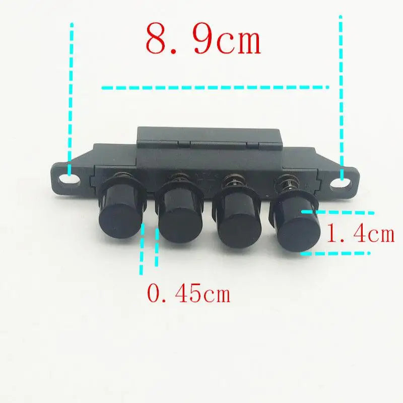4-Key 3-Speed Fan Switch Module | Universal Replacement Appliance Switch Module Peaceful Pleasures Health and Wellness