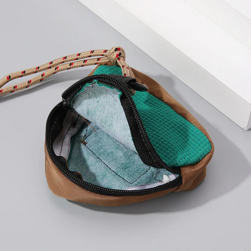 Triangular Mini Shoulder Bag – Trendy Coin Purse & Key Bag Mini Shoulder Bag Peaceful Pleasures Health and Wellness