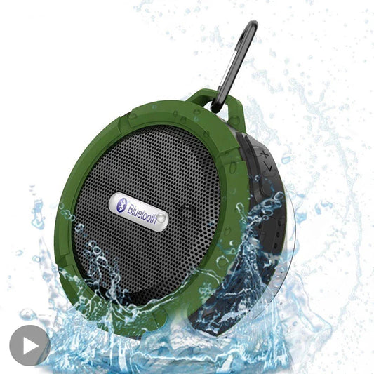AyeBeau C6 Waterproof Portable Bluetooth Speaker Subwoofer Portable Bluetooth Speaker Oasis Select