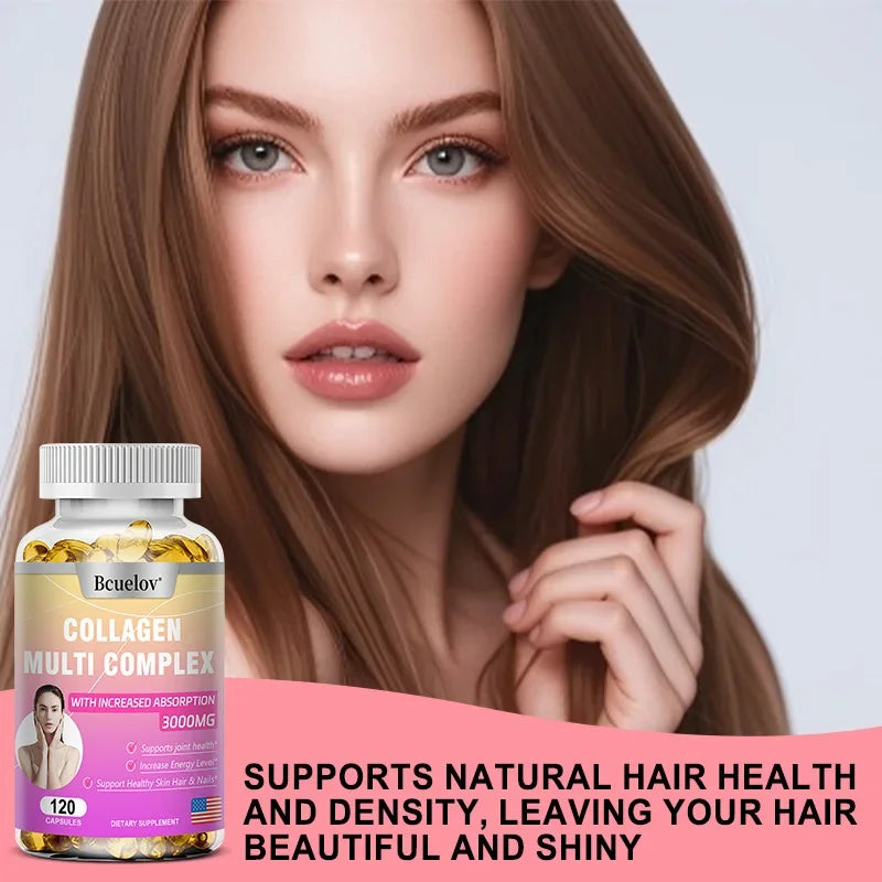 Collagen Complex Capsules – Hair, Skin, Nails & Joint Support