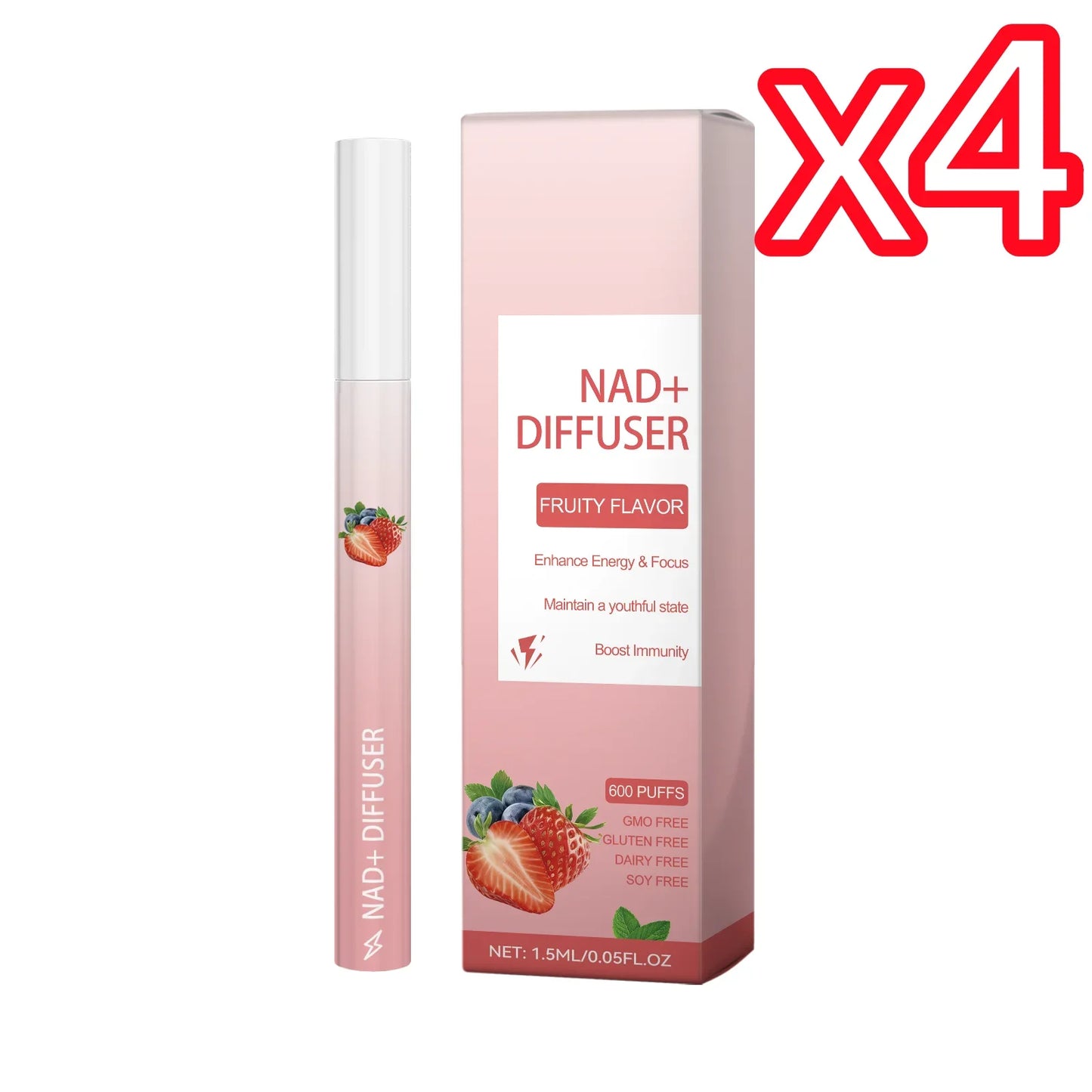 NAD+ Herbal Energy Diffuser Stick – Focus, Immunity & Vitality