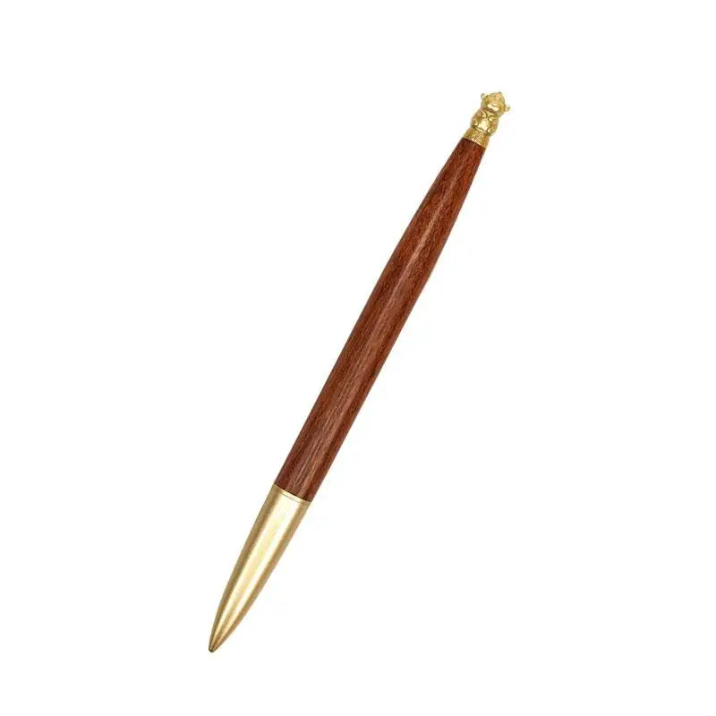Zodiac Wooden Retractable Ballpoint Pen – Vintage Gift