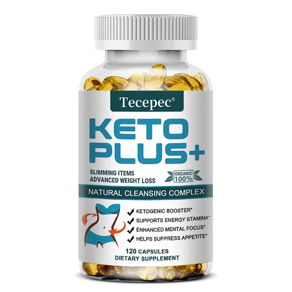 Keto Plus+ Capsules | MCT, Apple Cider Vinegar & Green Tea